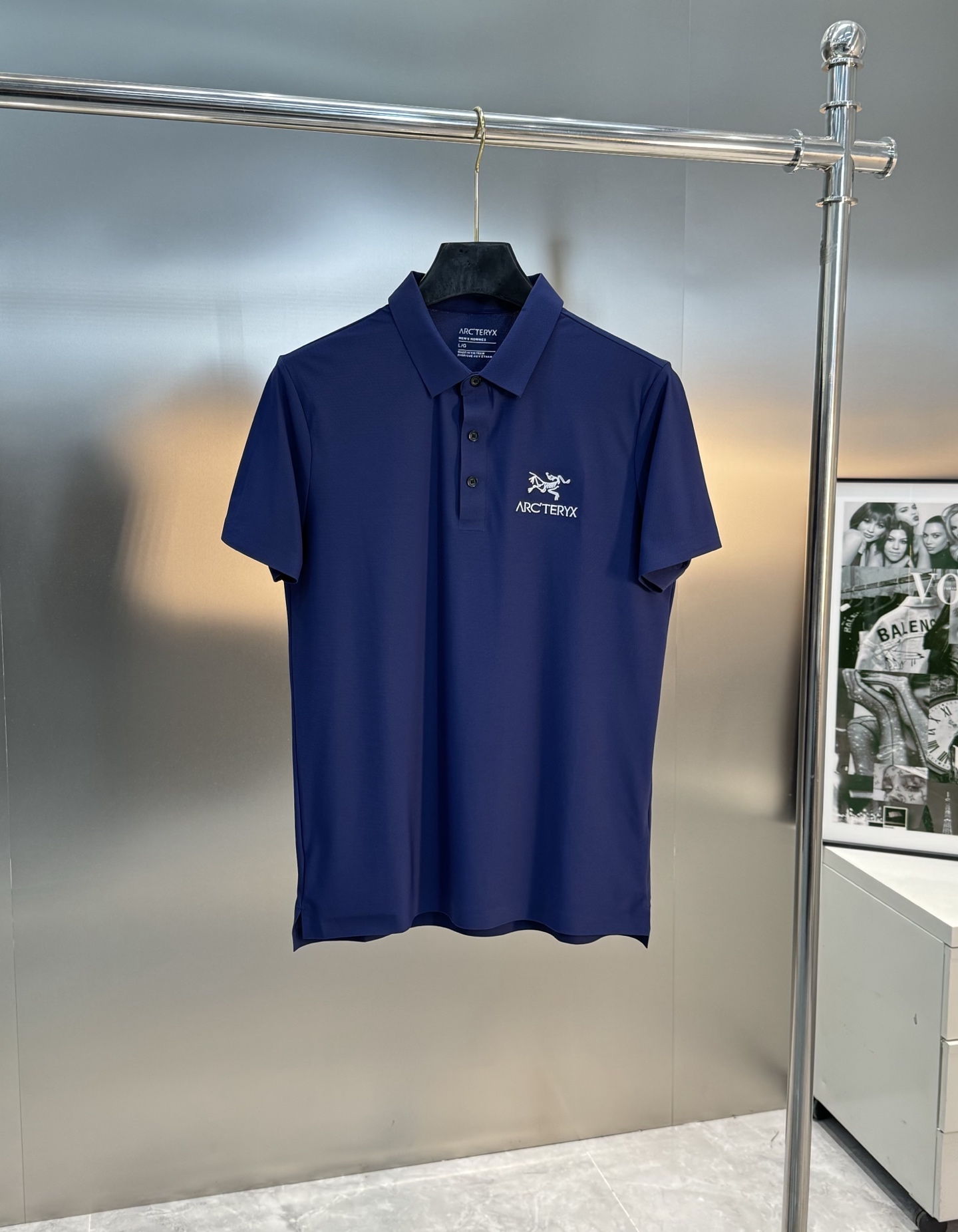 ARC'TERY*X始祖-鸟25s夏季男士休闲POLO，经典款式.颜值代表作，胸口3D精致绣花画龙点睛.