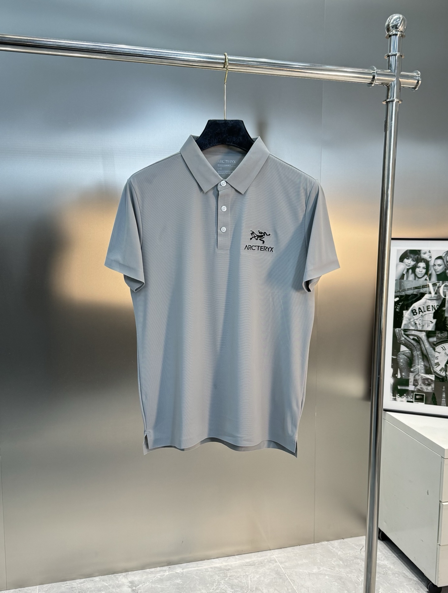 ARC'TERY*X始祖-鸟25s夏季男士休闲POLO，经典款式.颜值代表作，胸口3D精致绣花画龙点睛.
