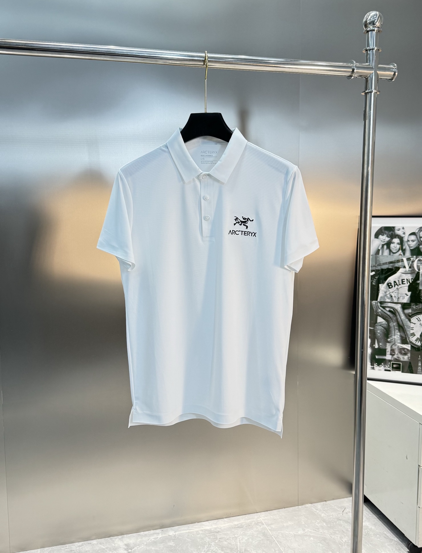 ARC'TERY*X始祖-鸟25s夏季男士休闲POLO，经典款式.颜值代表作，胸口3D精致绣花画龙点睛.