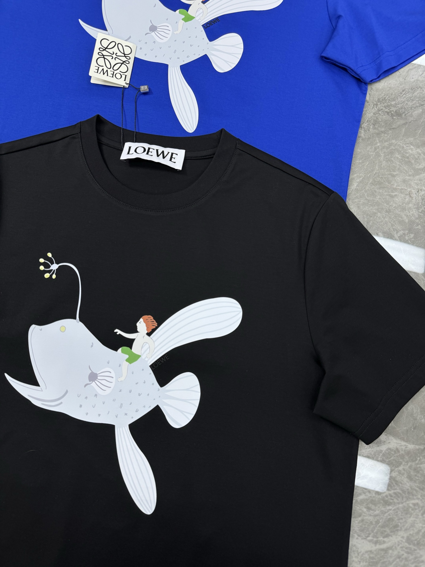 漫画感。经典升级，25年必定🔥LOEW*罗意威-25s春夏新款圆领短袖......个人非常看好的一个款，