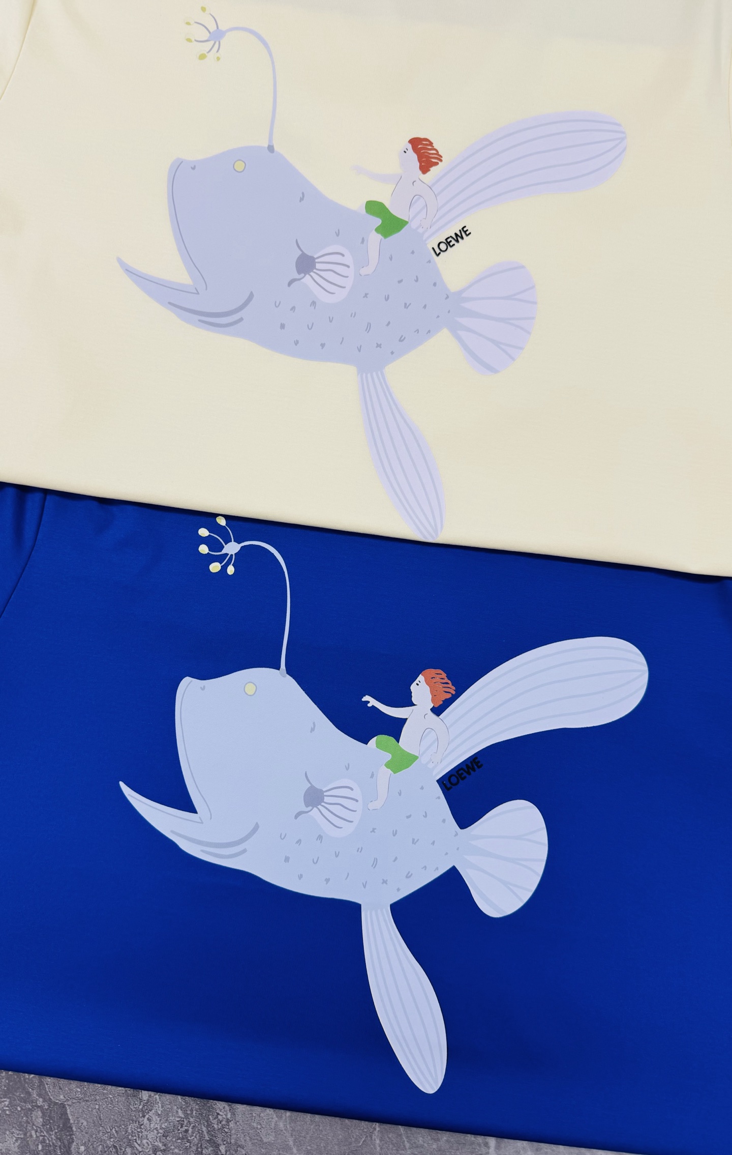 漫画感。经典升级，25年必定🔥LOEW*罗意威-25s春夏新款圆领短袖......个人非常看好的一个款，