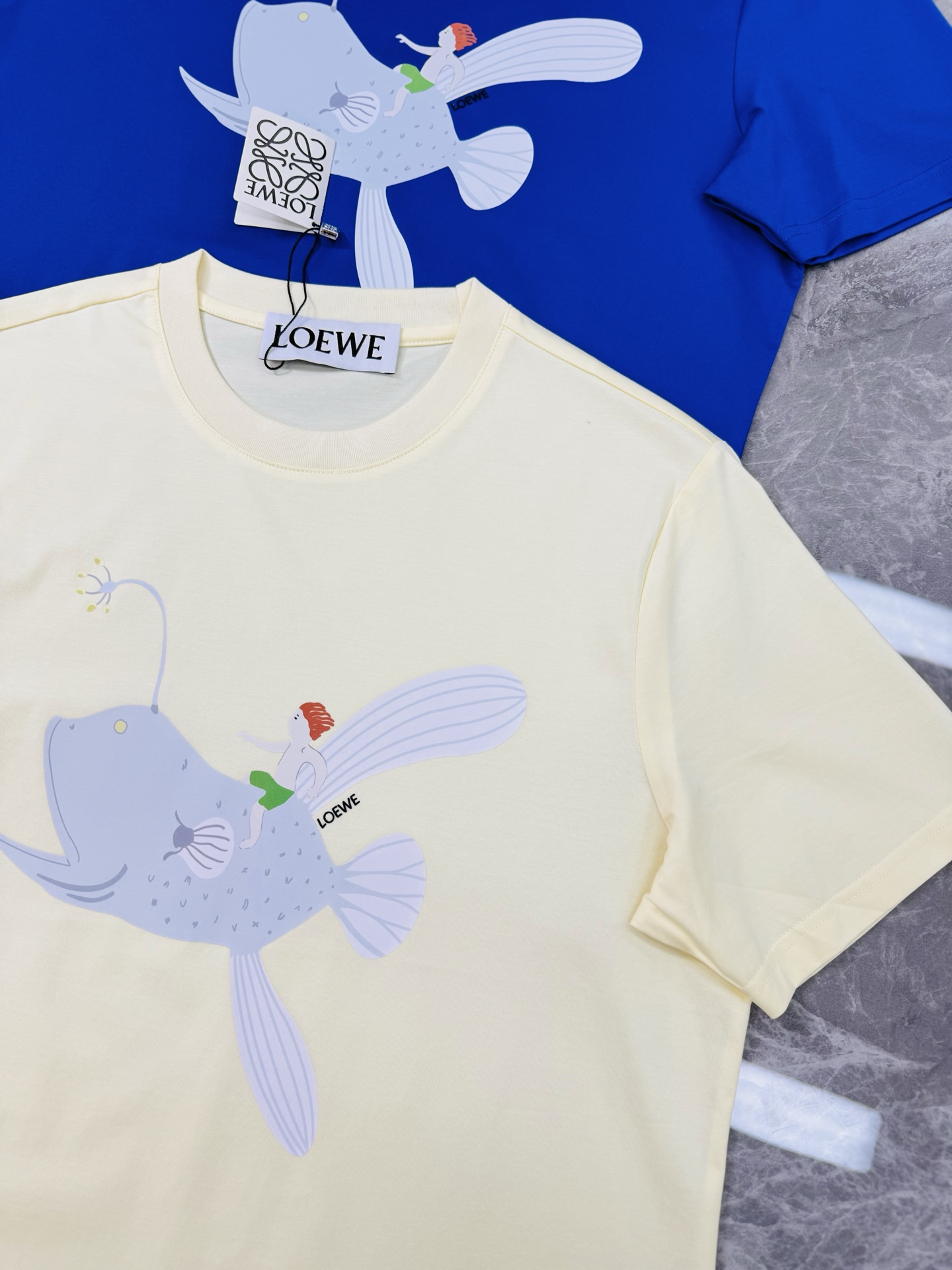 漫画感。经典升级，25年必定🔥LOEW*罗意威-25s春夏新款圆领短袖......个人非常看好的一个款，