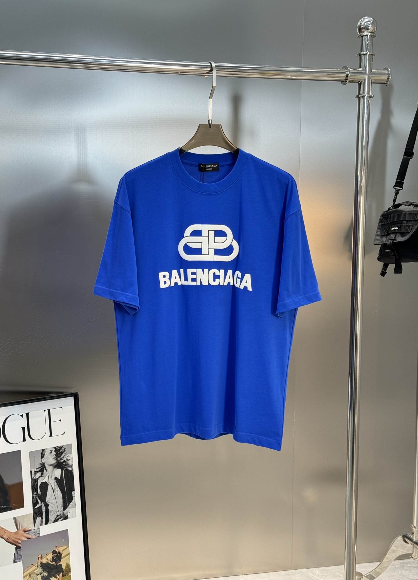 BBR*巴宝-莉2025s新品短袖T恤，宽松版型男女同款！新款造型立体植绒工艺.帅气时尚，简约百搭款。先