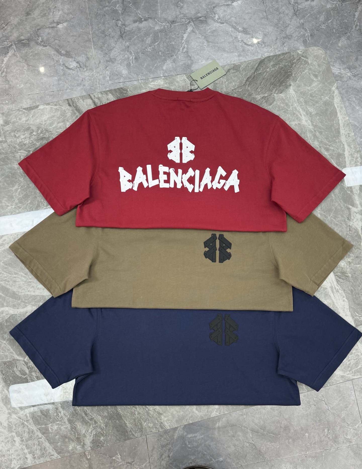 BALENCIAG*巴黎世*25s新款T恤.男女同款推荐！采用新品230g纯棉面料，柔软舒适.透气吸汗.