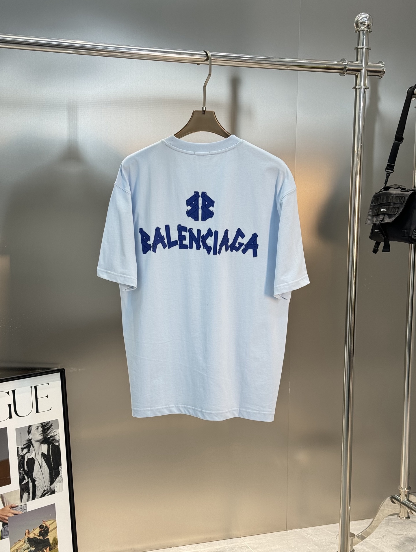 BALENCIAG*巴黎世*25s新款T恤.男女同款推荐！采用新品230g纯棉面料，柔软舒适.透气吸汗.