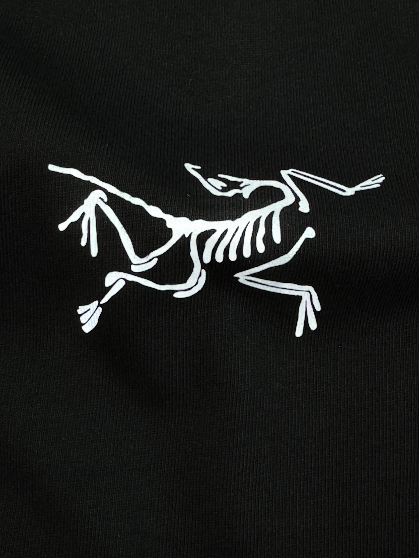 ARCTERY*始祖*鸟新款T.男女同款～25s小红书推荐！胸口经典字母鸟造型.后背大面积立体蝙蝠夜光设