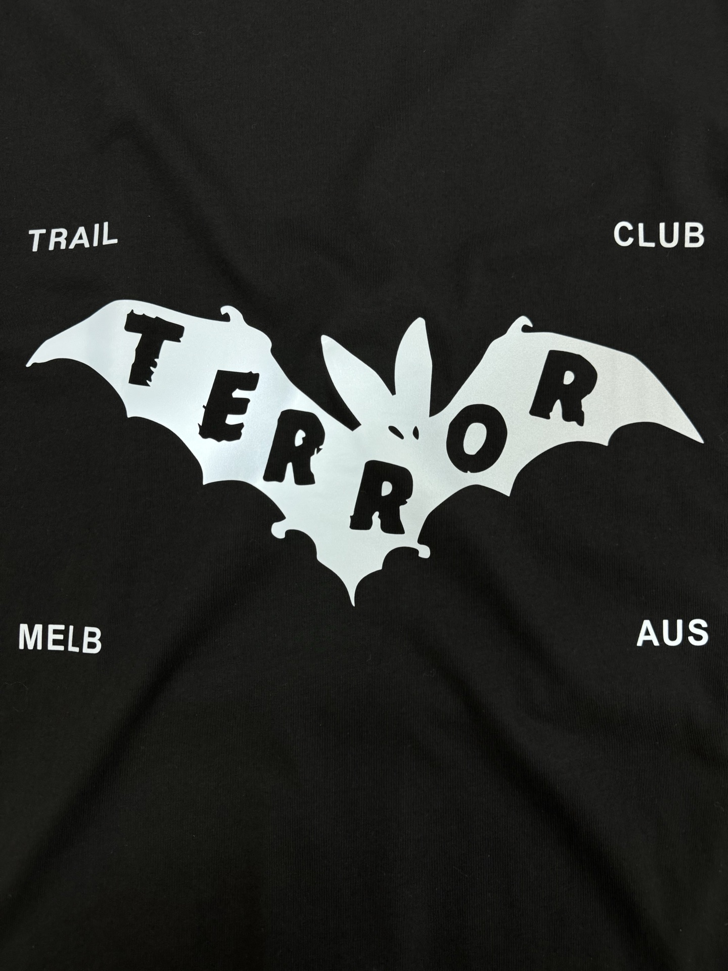 ARCTERY*始祖*鸟新款T.男女同款～25s小红书推荐！胸口经典字母鸟造型.后背大面积立体蝙蝠夜光设