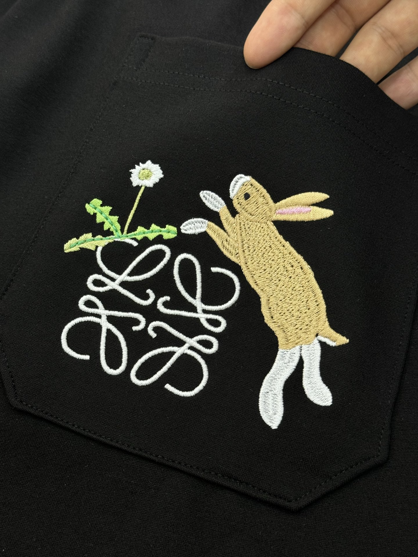 LOEWE罗意威25s夏季新款五分短裤！爆款推荐！完美3D刺绣品牌图形.后口袋刺绣🪡工艺.完美的丰富大家