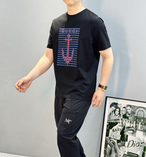 Gucci 2025 Nautical Series Men's and Women's T-Shirt - Stylish, Comfortable 1 Gucci 2025 Nautical Series Men's and Women's T-Shirt - Stylish, Comfortable