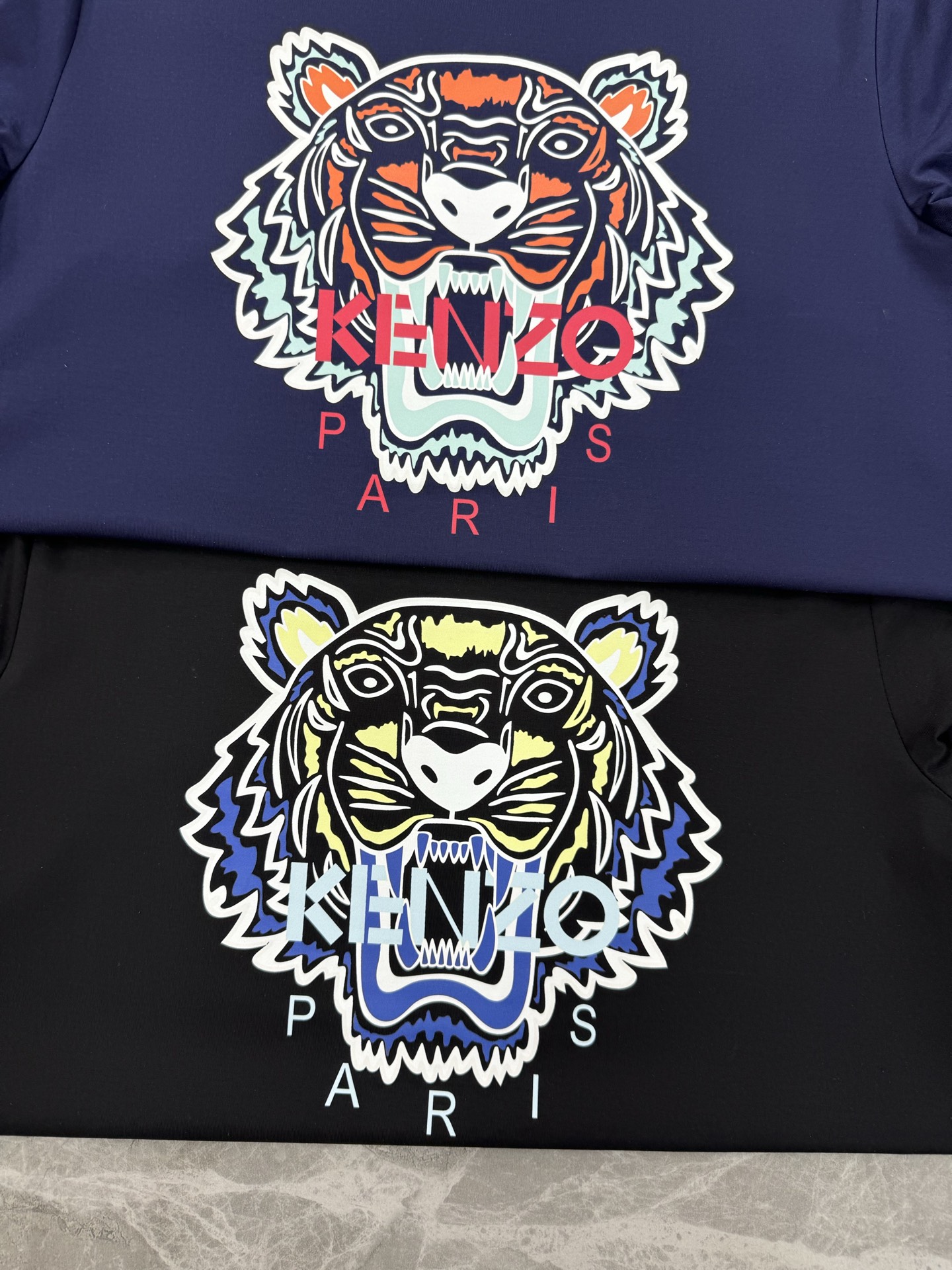 
        公司的虎头，宁缺毋滥的品质！KEN/Z 高田贤*25s新款春夏圆领老虎丝光棉T恤.经典