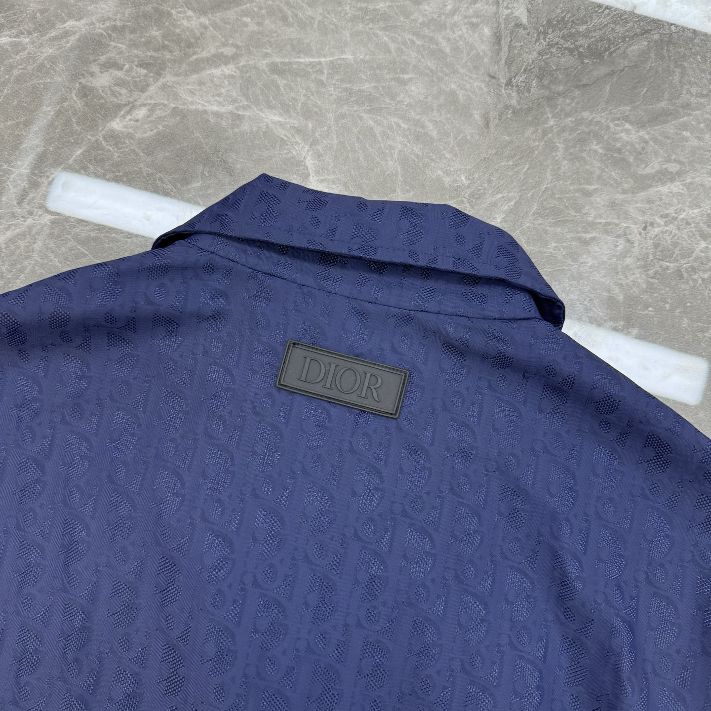 
        Dior迪奥25ss新款蓝色斜纹面料.原单推荐！Oblique 印花夹克.数码印花纹面