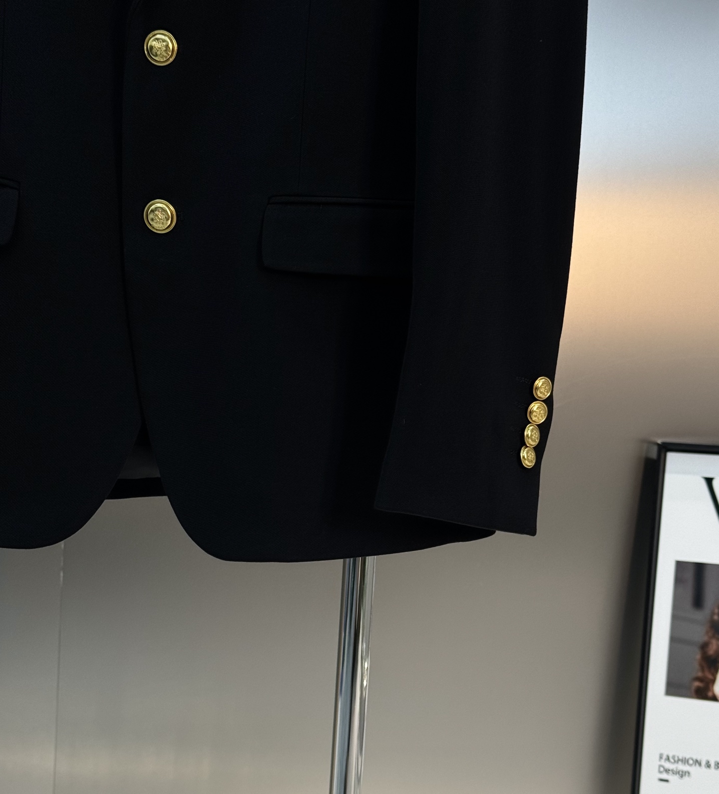 GUCCI*古奇25s新品休闲西服外套👨🏻精品推荐👍🏻外贸公司订单！胸口精致GG五金搭配皮牌工艺.原版G