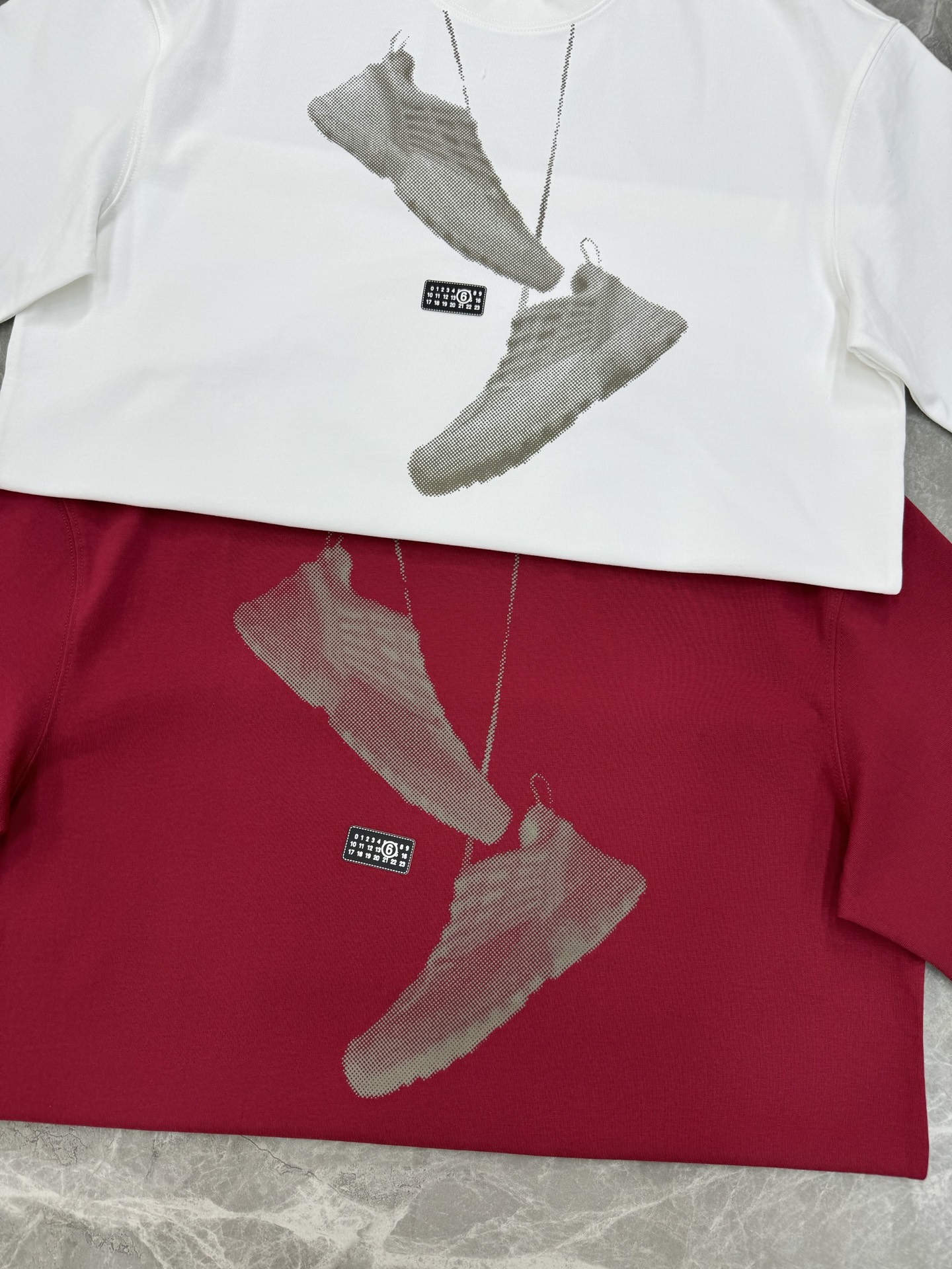 Maison Margiela25s新款圆领T恤.男女同款！马吉拉经典图形字l设计.特别之作！搭配经典数