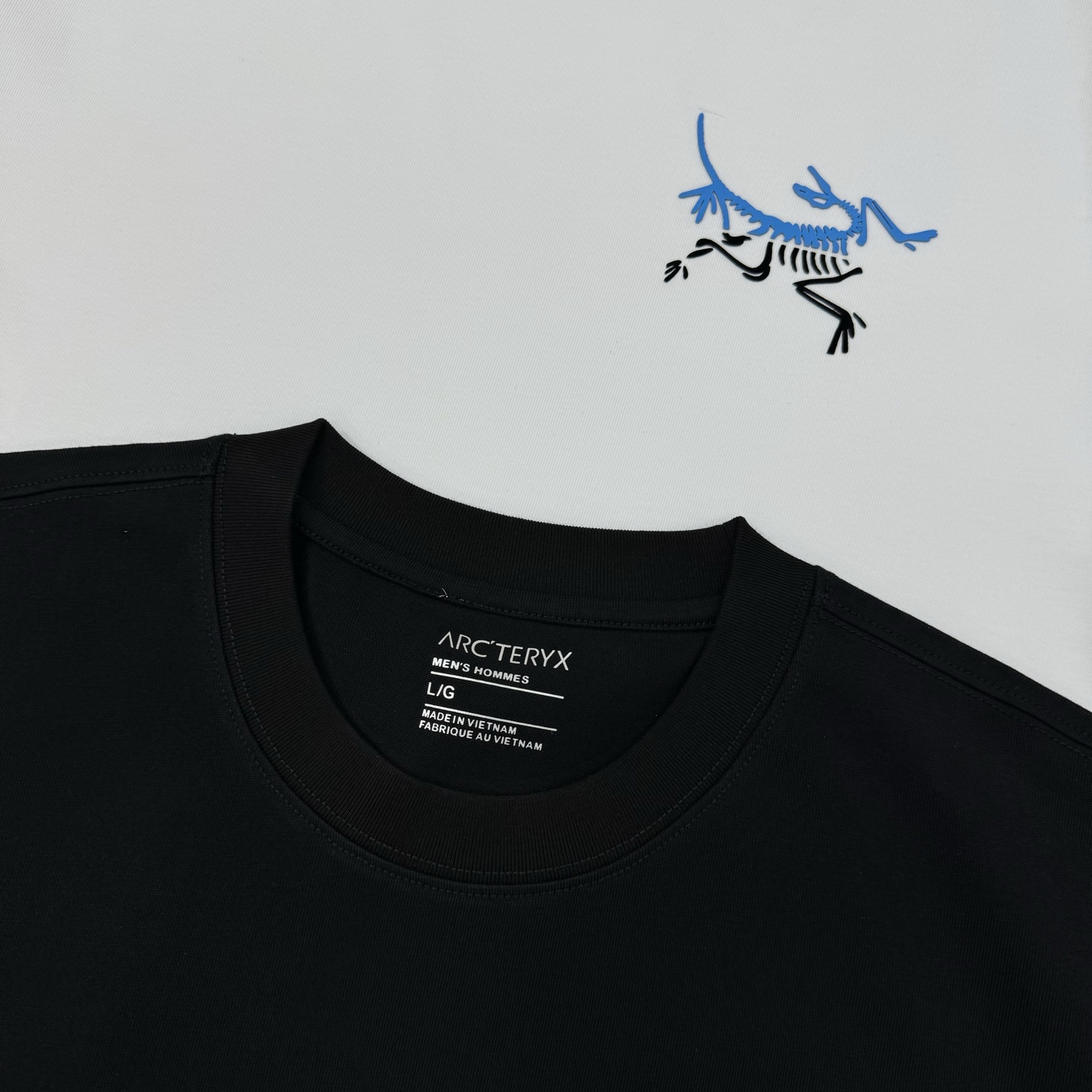 ARCTERY*始祖*鸟25s新品宽松版型T恤.男女同款～小红书推荐！胸口经典鸟造型.撞色搭配设计.下摆