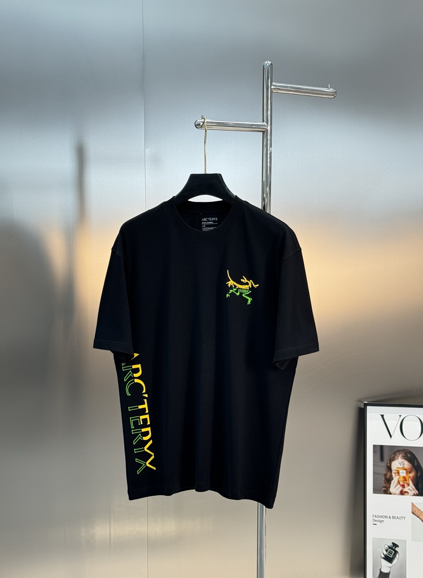 ARCTERY*始祖*鸟25s新品宽松版型T恤.男女同款～小红书推荐！胸口经典鸟造型.撞色搭配设计.下摆