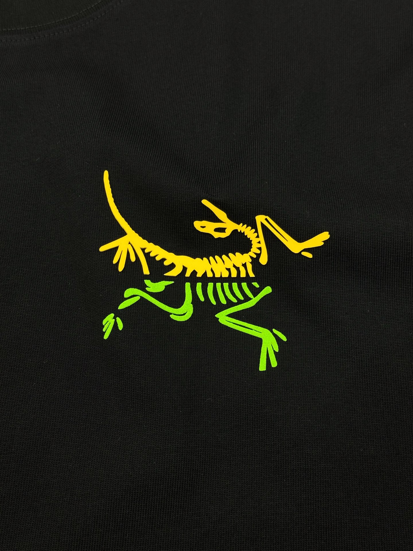 ARCTERY*始祖*鸟25s新品宽松版型T恤.男女同款～小红书推荐！胸口经典鸟造型.撞色搭配设计.下摆