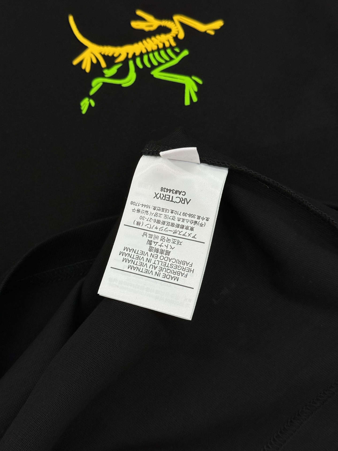 ARCTERY*始祖*鸟25s新品宽松版型T恤.男女同款～小红书推荐！胸口经典鸟造型.撞色搭配设计.下摆