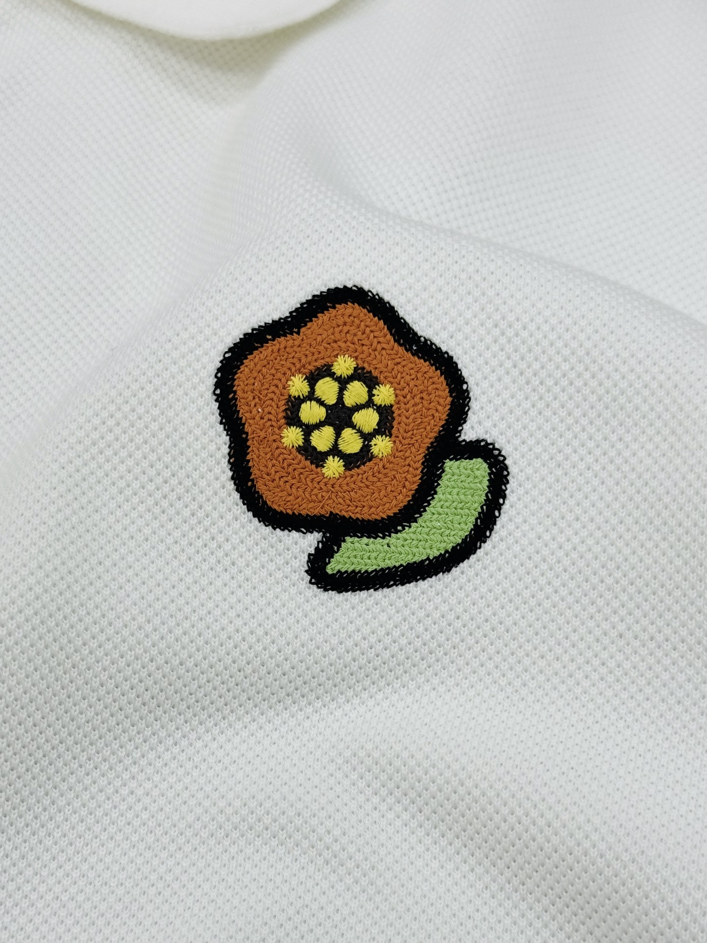 KENZO*2025ss新款新款短袖POLO，海棠花仔章搭配字母标识刺绣工艺，细节到位些，over si