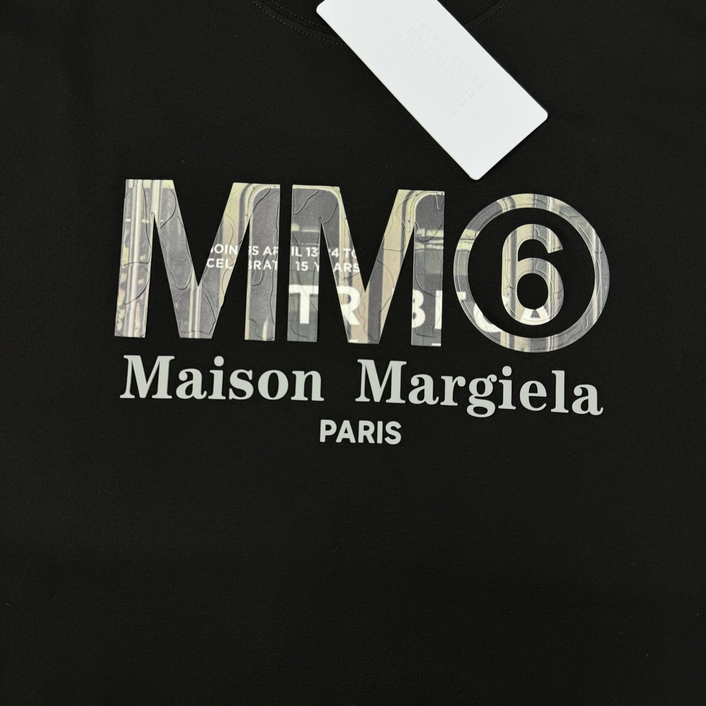 Maison Margiela25S新款圆领T恤.男女同款！马吉拉经典图形字母设计.特别之作！双层立体烫