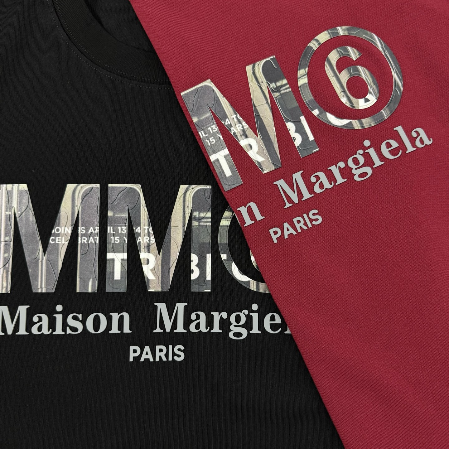 Maison Margiela25S新款圆领T恤.男女同款！马吉拉经典图形字母设计.特别之作！双层立体烫