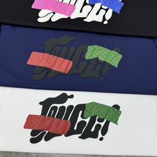 GUCC*古-齐25s新品莫代尔T恤.非常趣味的即视感!!!胸前经典多彩徽标费时费工,双层烫画工艺.每一 GUCC*古-齐25s新品莫代尔T恤.非常趣味的即视感!!!胸前经典多彩徽标费时费工,双层烫画工艺.每一