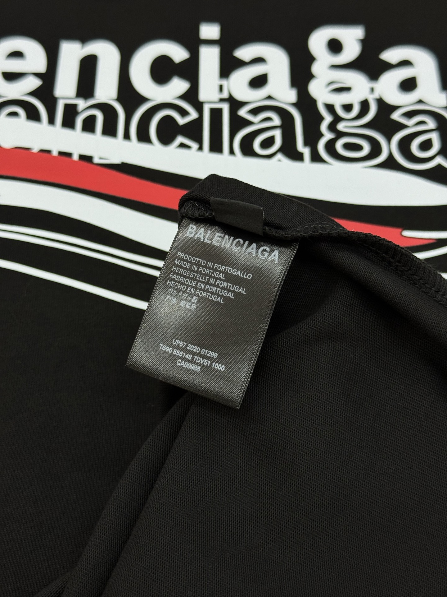 Balenciag*巴黎家25s新款可乐logoT恤.男女同款！高温画工艺.色彩丰富有质感！os版型真的