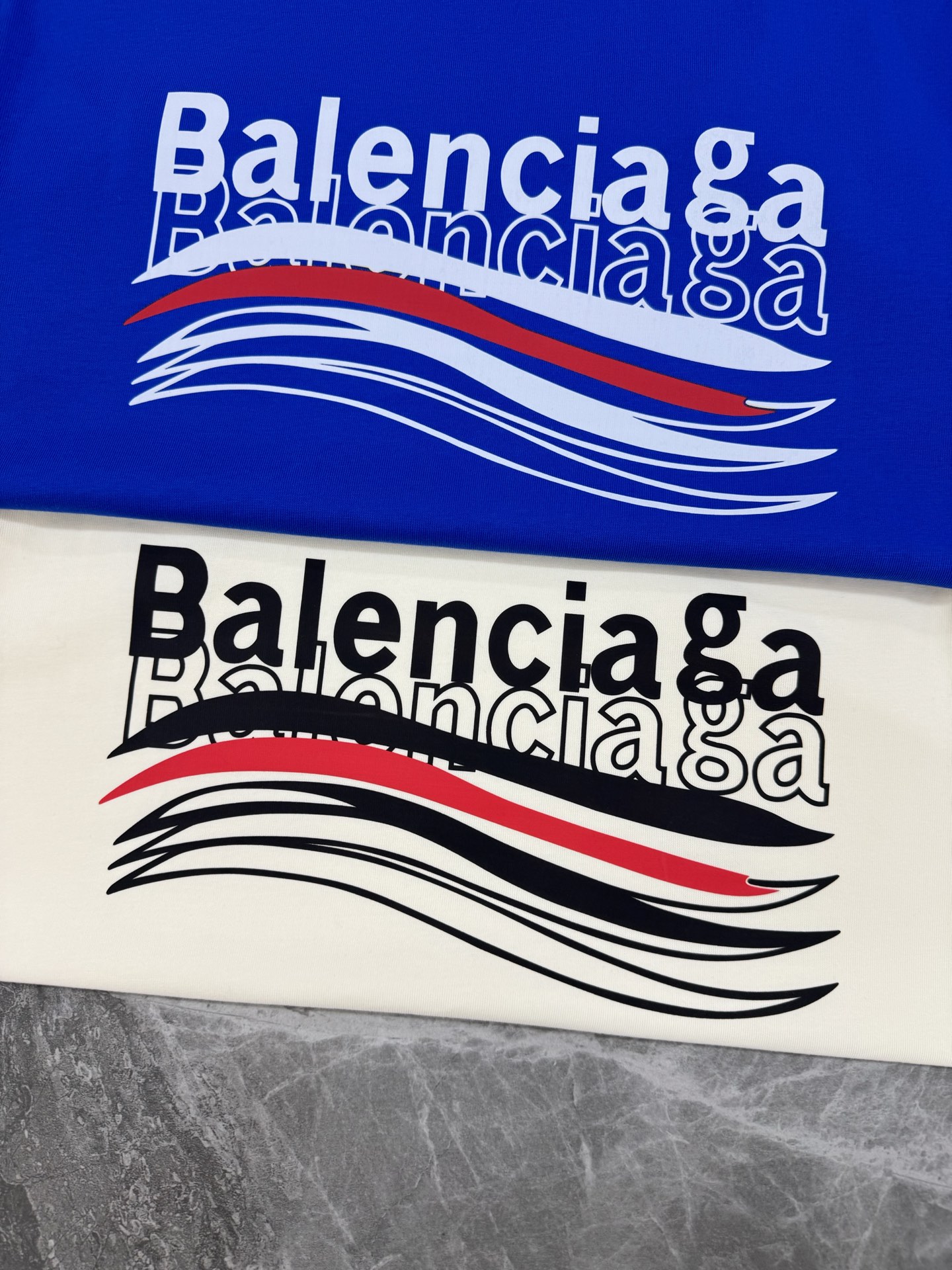 Balenciag*巴黎家25s新款可乐logoT恤.男女同款！高温烫画工艺.色彩丰富有质感！os版型真