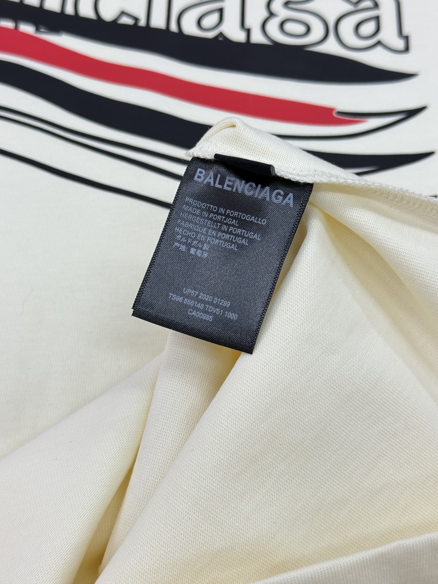 Balenciag*巴黎家25s新款可乐logoT恤.男女同款！高温烫画工艺.色彩丰富有质感！os版型真