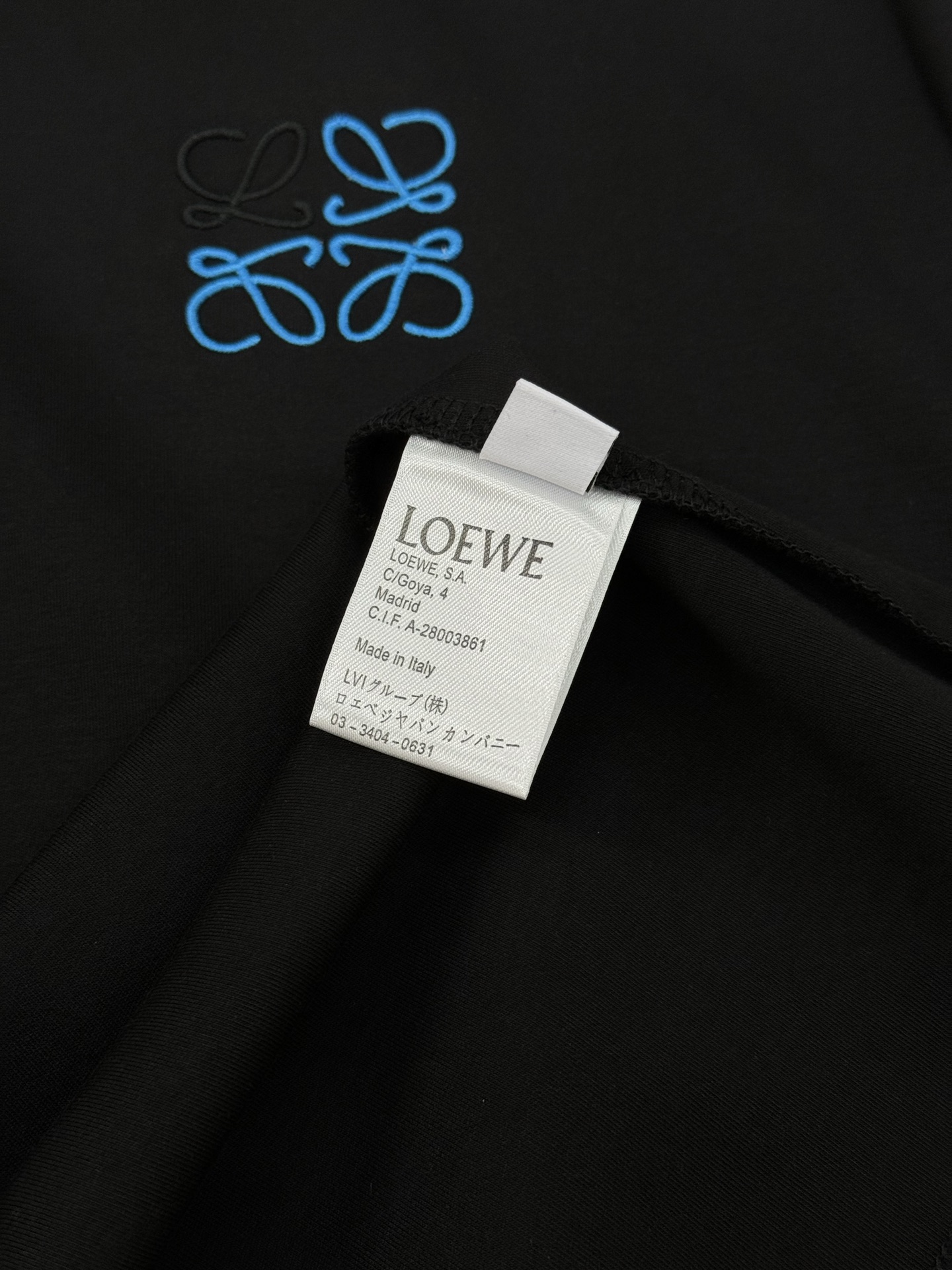 LOEW*E罗意威24m5s新品莫代尔T恤.原单推荐！新色系.基础款绣花品牌图形.简单高级.辨识度颇具鲜