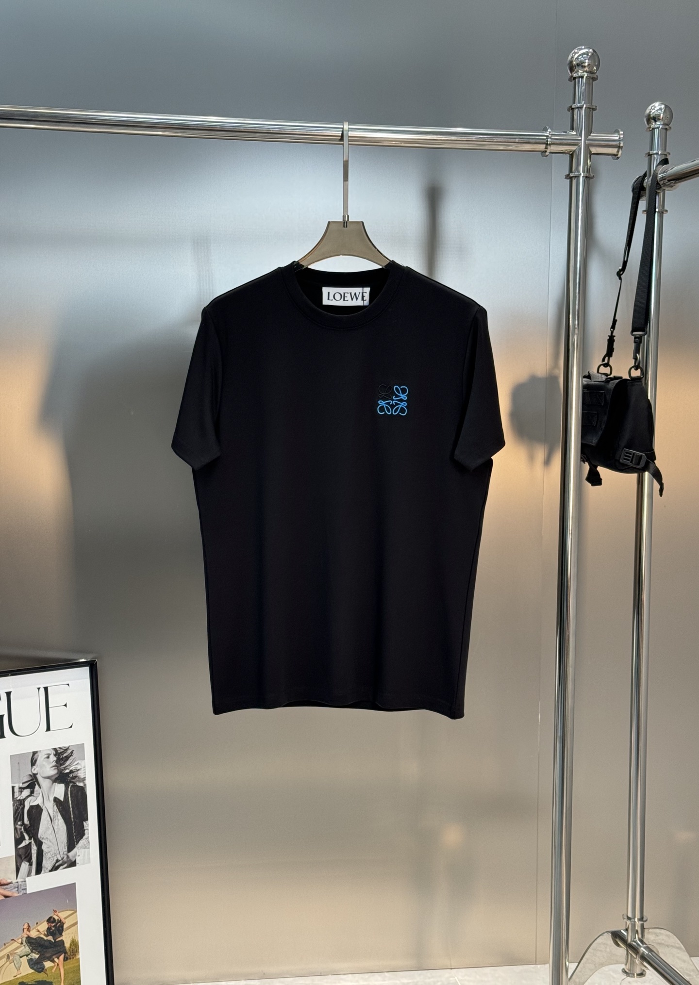 LOEW*E罗意威24m5s新品莫代尔T恤.原单推荐！新色系.基础款绣花品牌图形.简单高级.辨识度颇具鲜