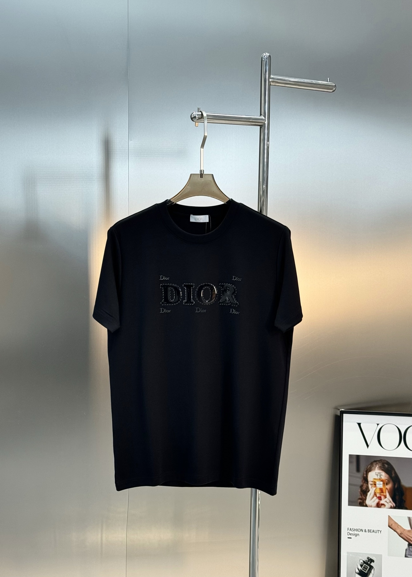Dior迪奥25s新款莫代尔短袖T恤.焕新升级百搭基础款，贸易公司出品！！甄选优质有机300g莫代尔棉面