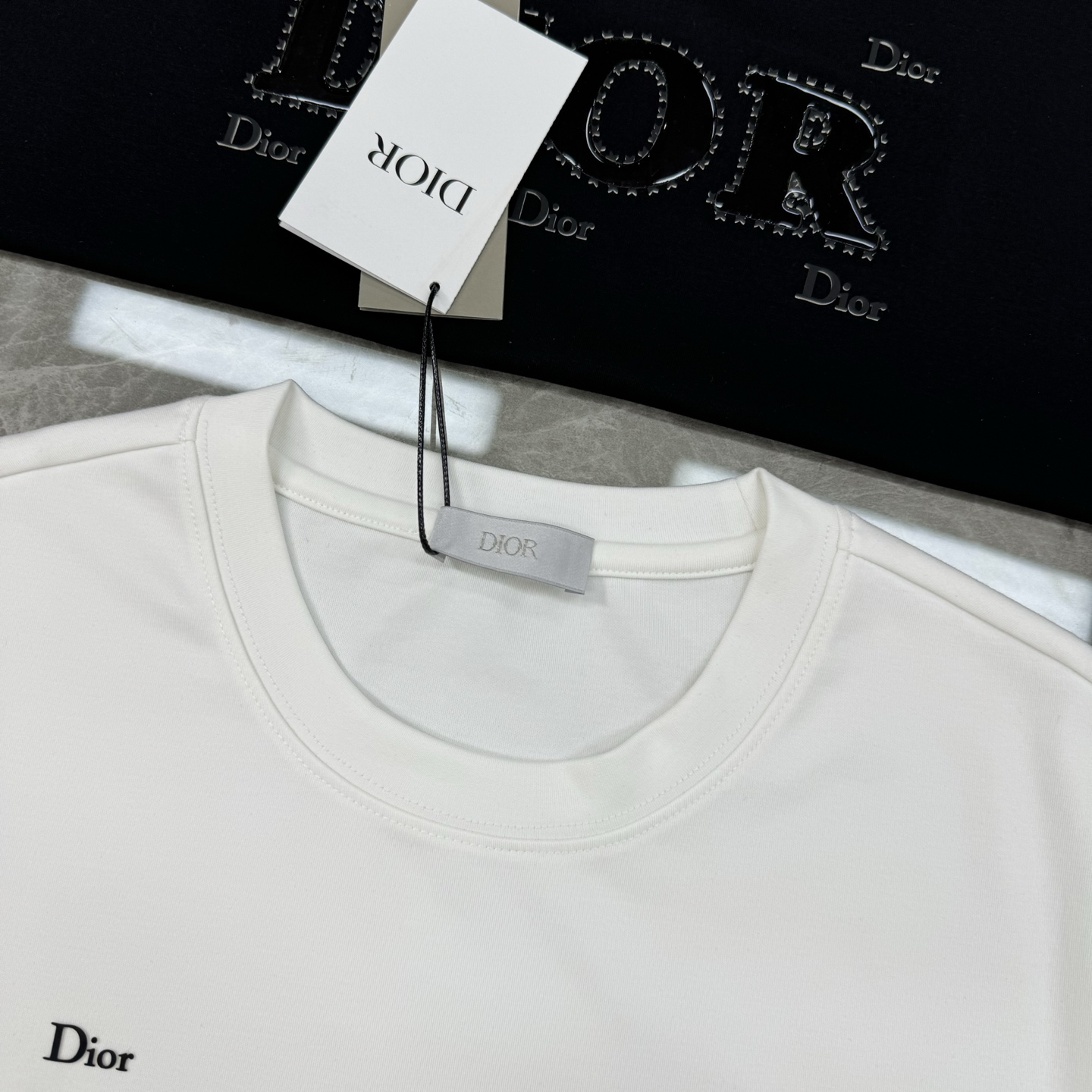 Dior迪奥25s新款莫代尔短袖T恤.焕新升级百搭基础款，贸易公司出品！！甄选优质有机300g莫代尔棉面