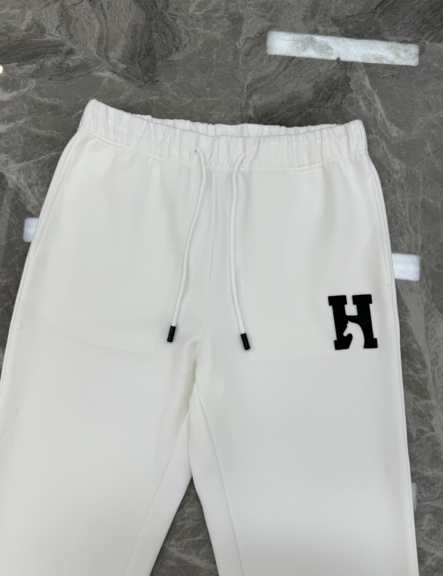 HERMES 25S New Casual Tencel Suit: Unisex Sportswear with H Leather Logo 3 i1755845251769 3136 0 4