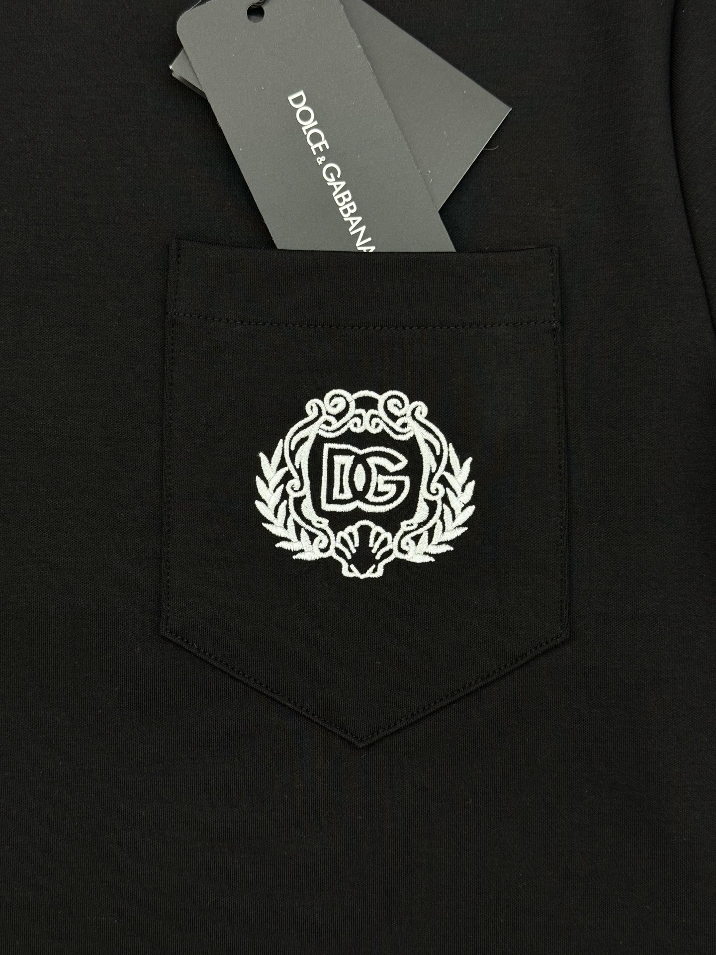 D&G*杜嘉班-纳25s男士莫代尔圆领短袖.原单推荐！优选300g莫代尔棉.婴儿的触碰感觉，入手必定回购