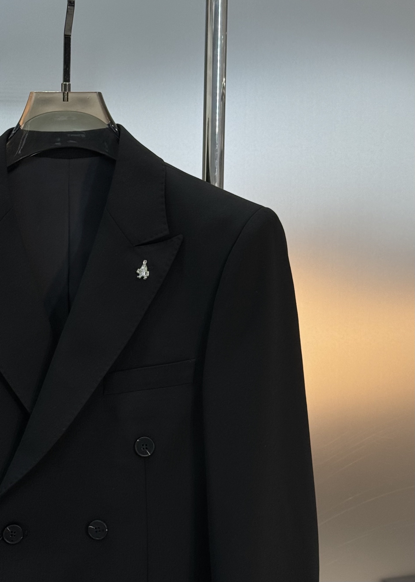 外套，PRAD*普拉-达2025s新款男士商务套西！超高端顶尖一线成衣手工系列，西装领域里的佼佼者，世界