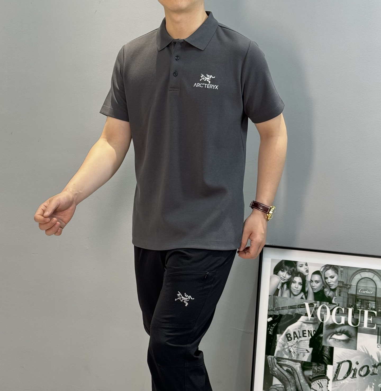 ARC'TERYX始祖-鸟2025新款网眼珠地POLO衫！手感厚实有品质！经典款热卖单品！胸前注入标志性