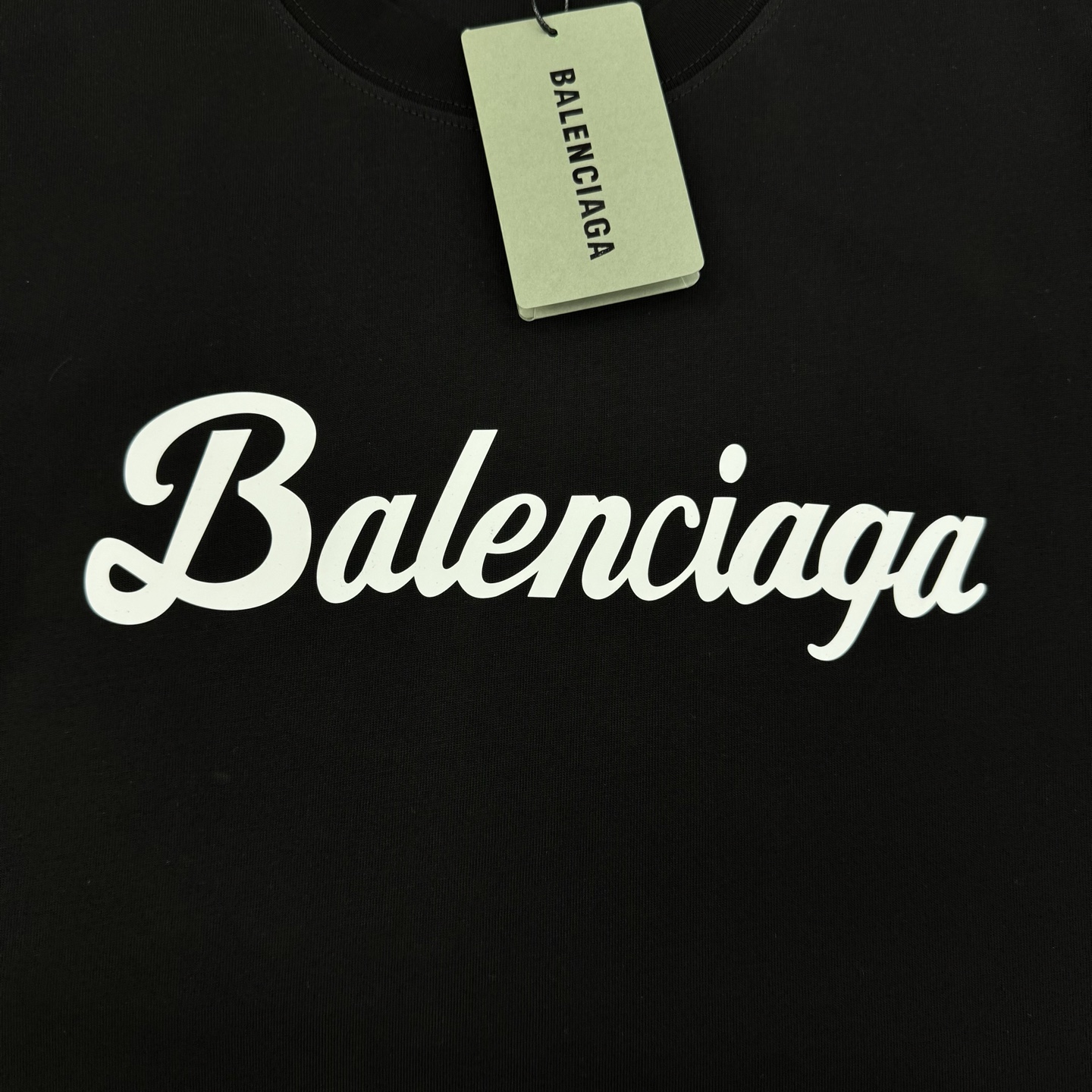 Balenciag*巴黎家25s新款T恤.干净清爽款❤️男女同款！os版型真的很迷人.品牌图形字母烫画设