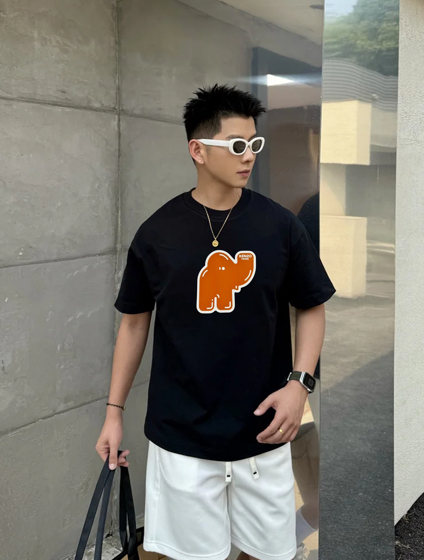 KENZ*高田*三2025新品T恤.男女同款～最新短袖T恤，传承经典著作改良后的新品更加的具有立体感官，