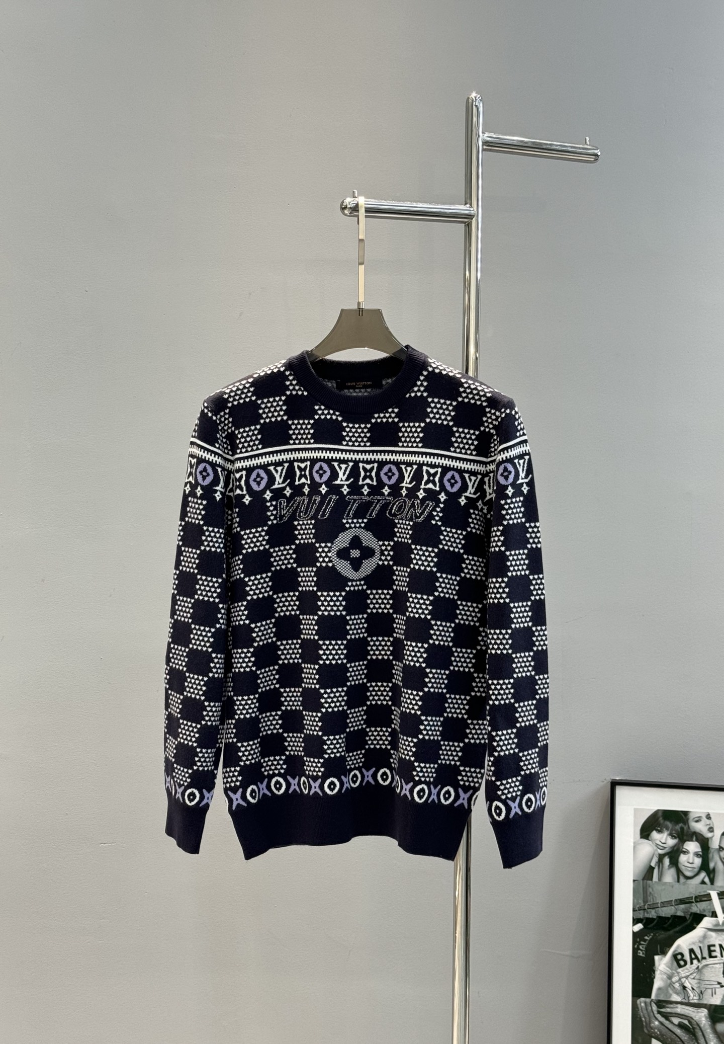 驴牌*25s秋冬新款羊毛衫.SKI系列上市！常规修身版型！高端货推荐🔥满身提花设计！老花花型都是当季最火