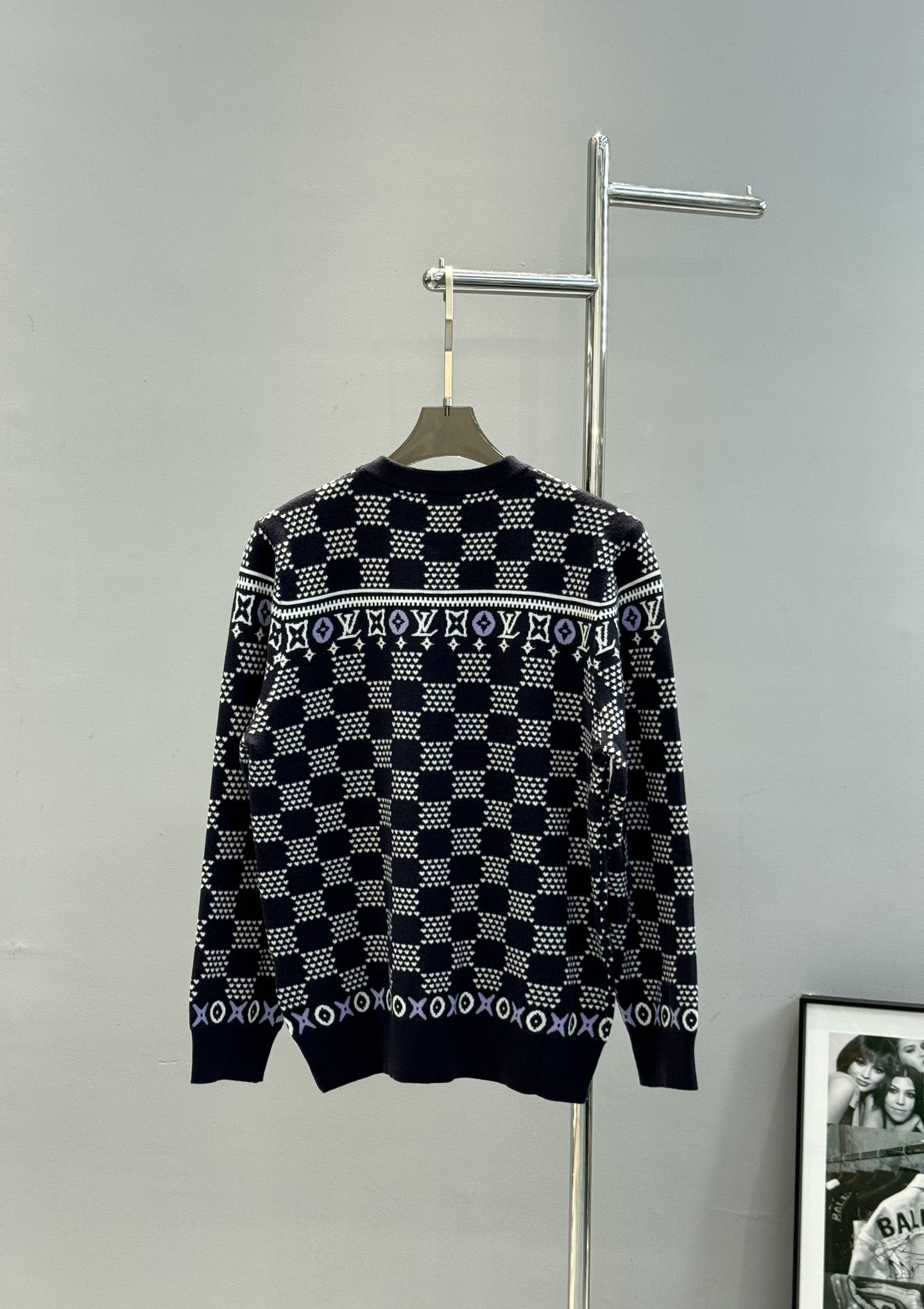 驴牌*25s秋冬新款羊毛衫.SKI系列上市！常规修身版型！高端货推荐🔥满身提花设计！老花花型都是当季最火