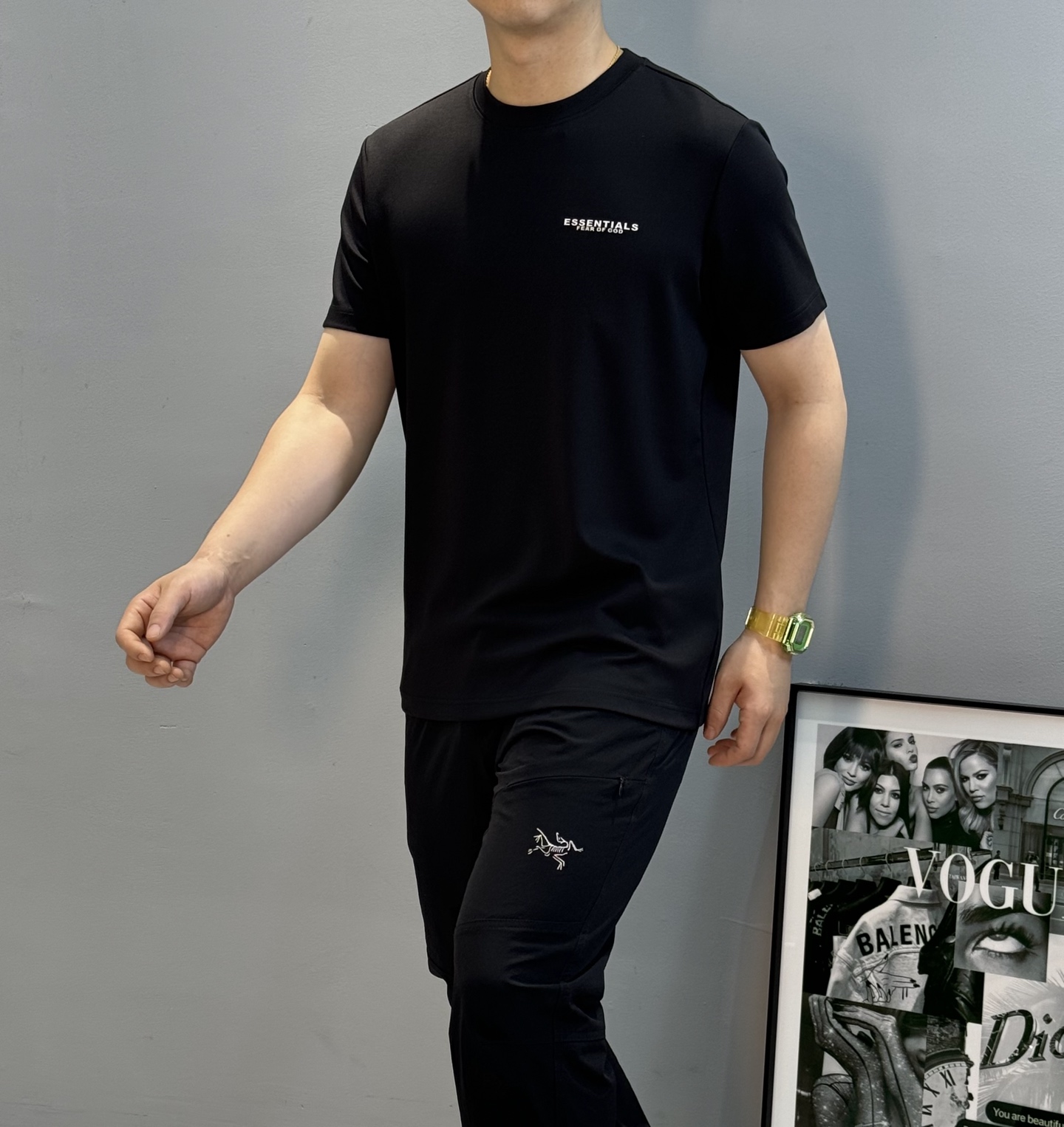 Essentials25s新款莫代尔T恤.焕新升级百搭基础款，贸易公司出品！！甄选优质有机300g莫代尔