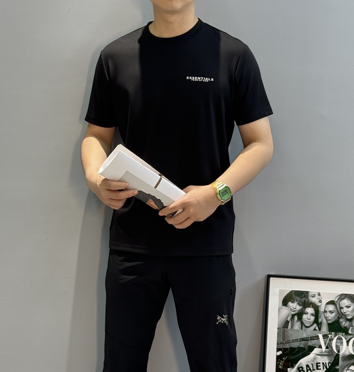 Essentials25s新款莫代尔T恤.焕新升级百搭基础款，贸易公司出品！！甄选优质有机300g莫代尔