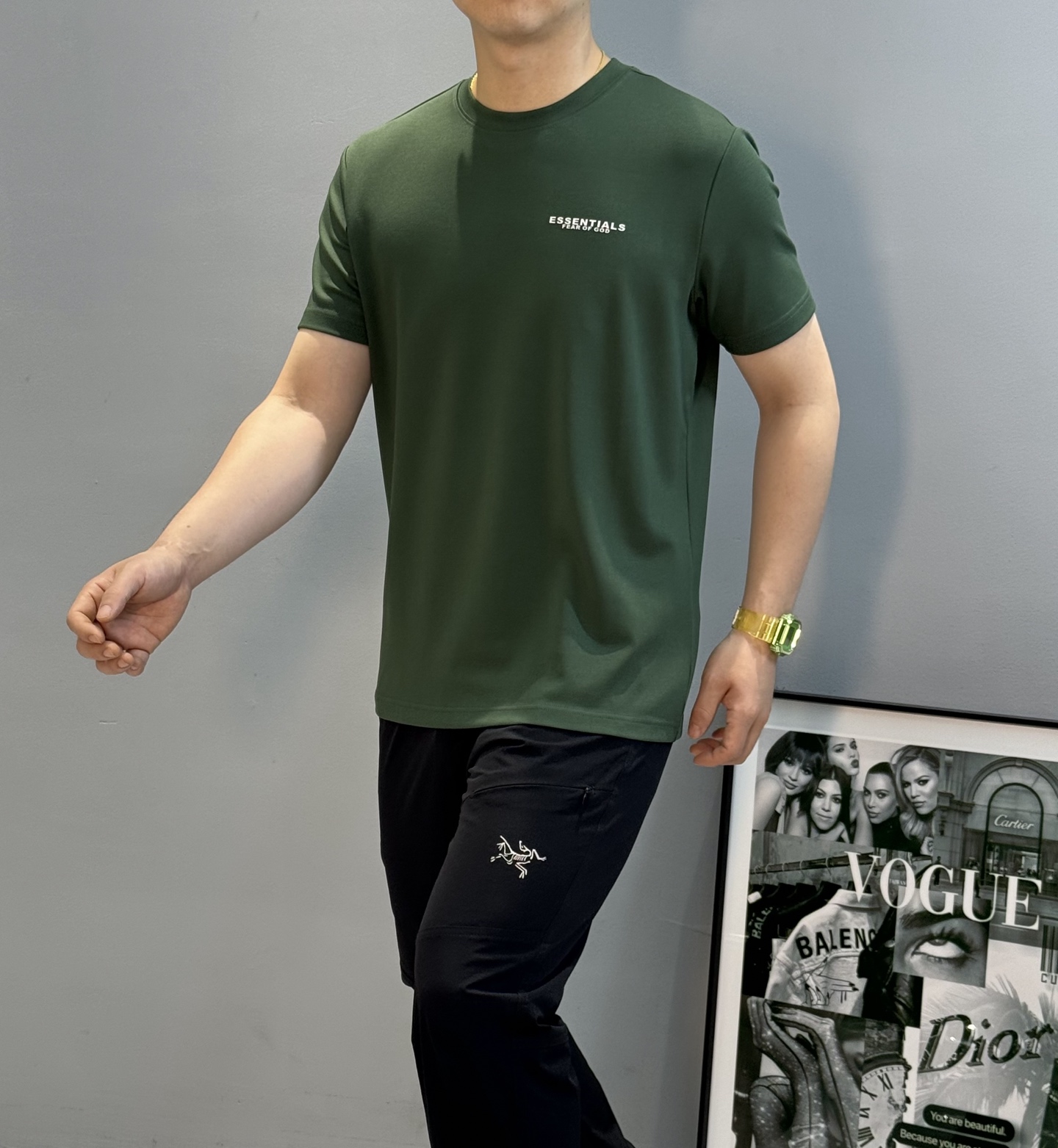 Essentials25s新款莫代尔T恤.焕新升级百搭基础款，贸易公司出品！！甄选优质有机300g莫代尔