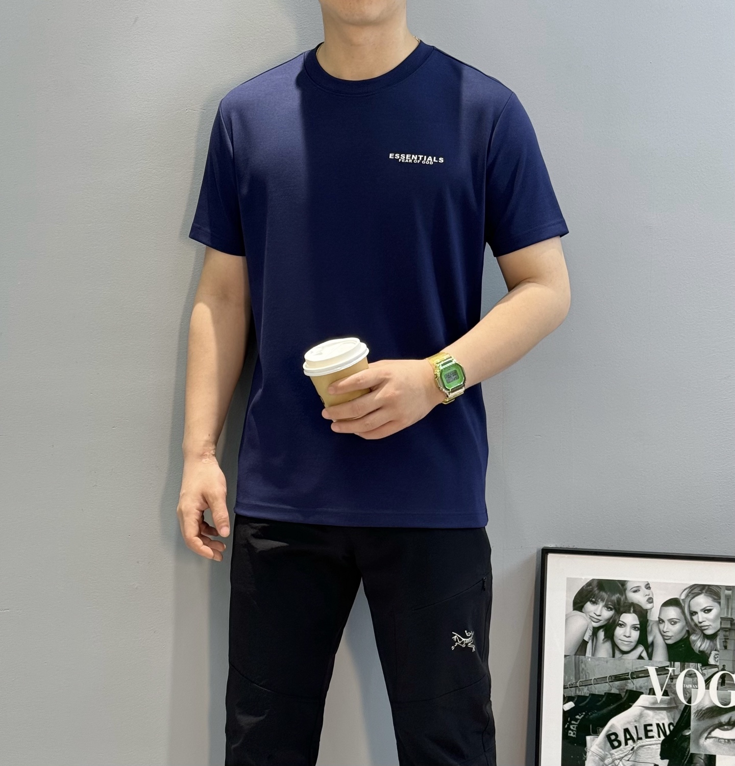 Essentials25s新款莫代尔T恤.焕新升级百搭基础款，贸易公司出品！！甄选优质有机300g莫代尔