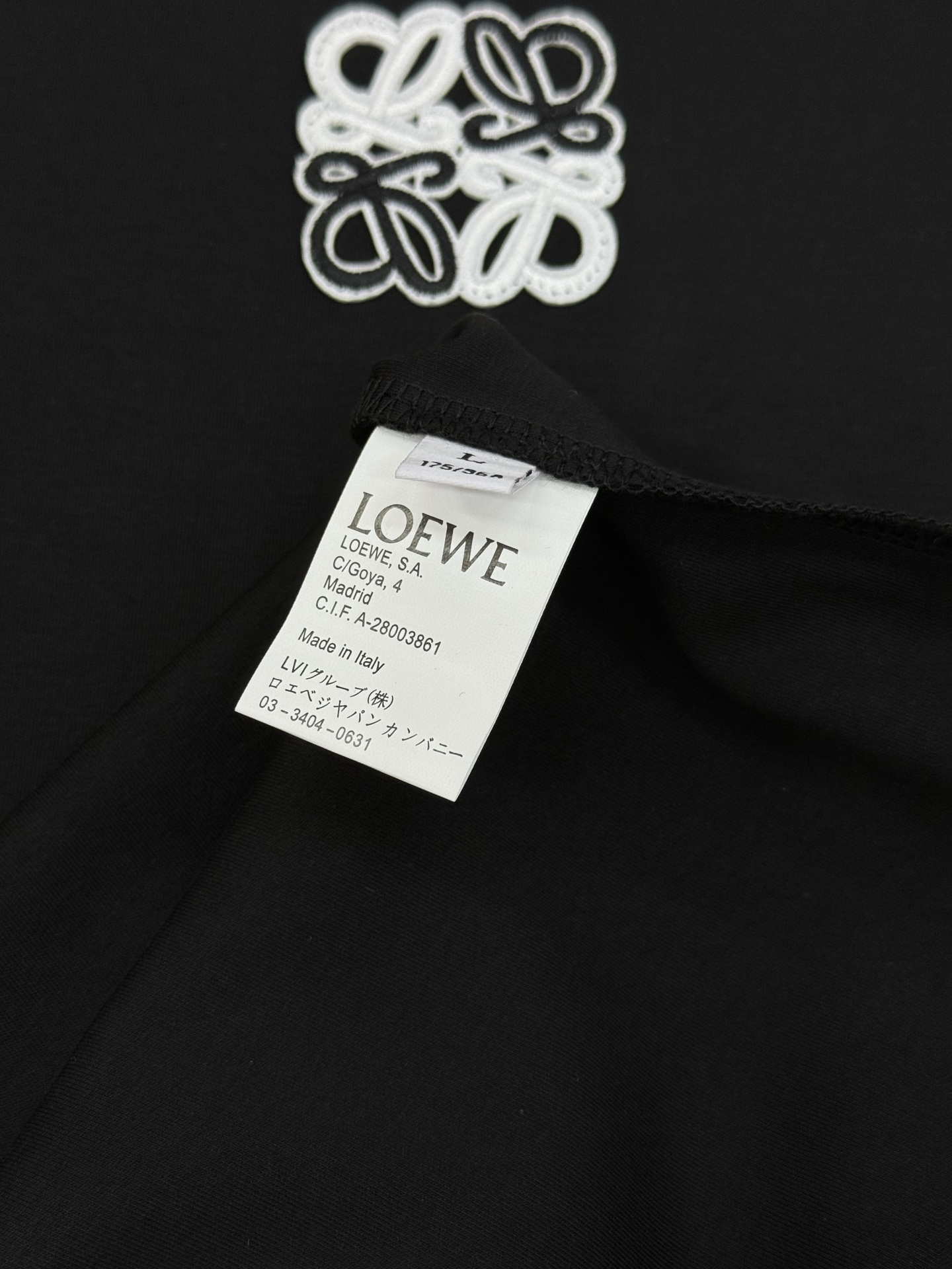 LOEW*E罗意威25s新品莫代尔T恤.基础款推荐！新色系.新款绣花品牌图形.简单高级.辨识度颇具鲜明.