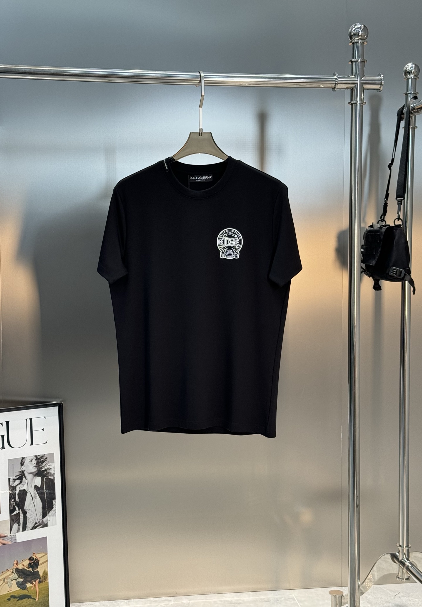 D&G*杜嘉班-纳25s男士莫代尔圆领短袖.经典推荐！优选300g莫代尔棉.婴儿的触碰感觉，入手必定回购