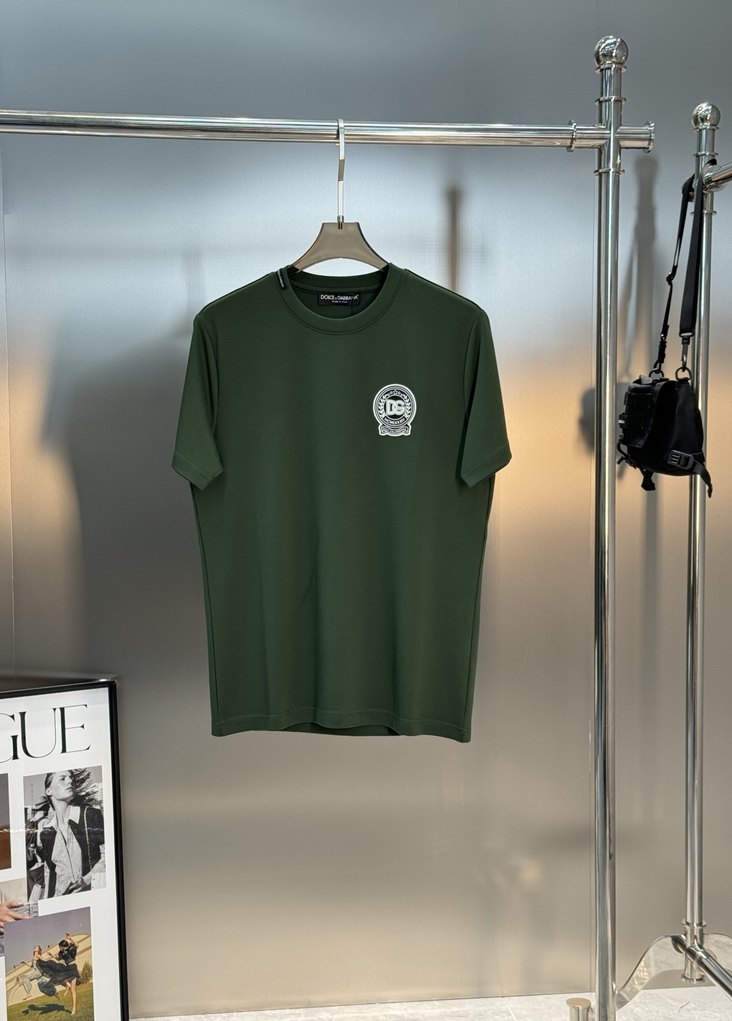 D&G*杜嘉班-纳25s男士莫代尔圆领短袖.经典推荐！优选300g莫代尔棉.婴儿的触碰感觉，入手必定回购