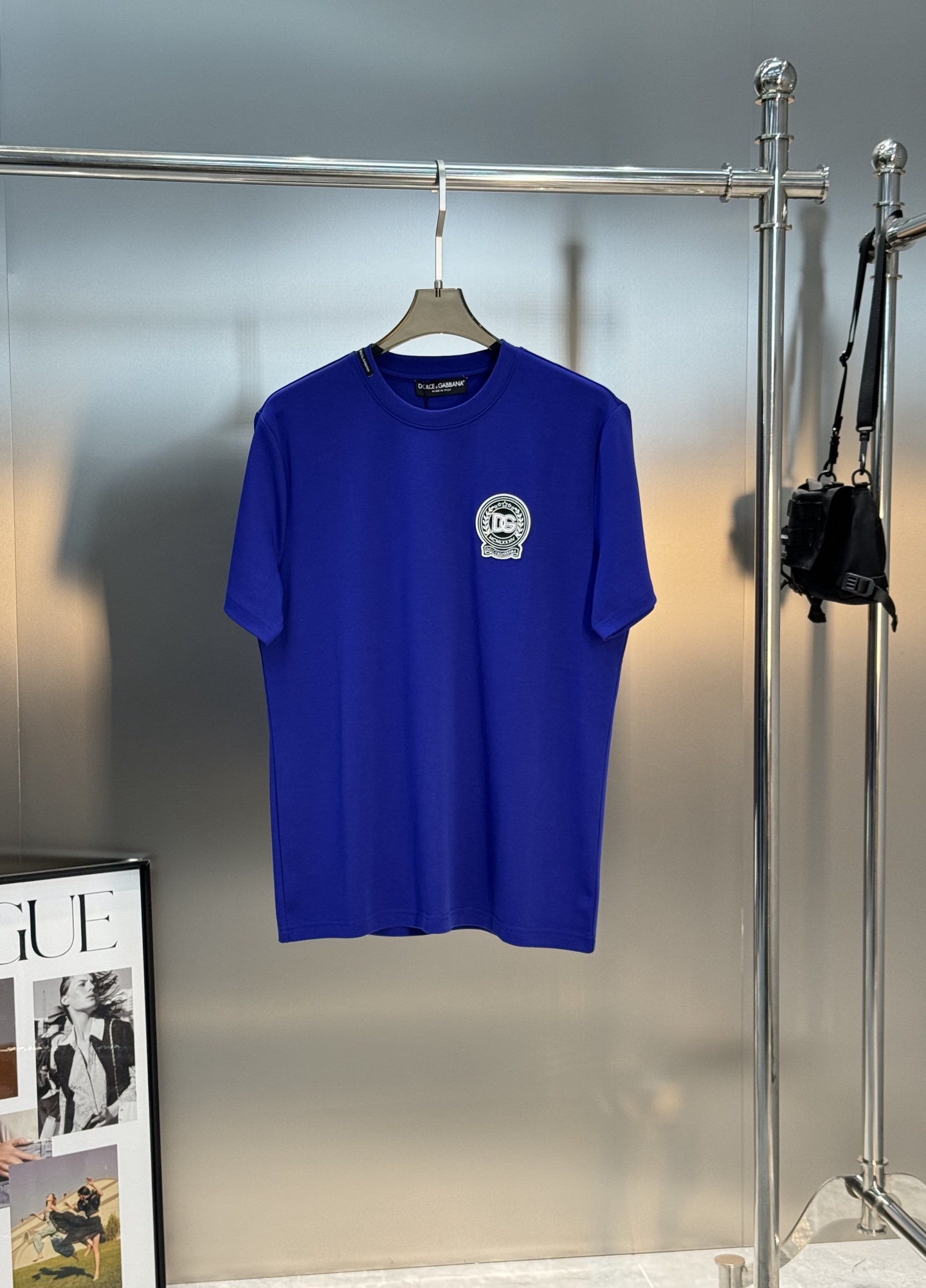 D&G*杜嘉班-纳25s男士莫代尔圆领短袖.经典推荐！优选300g莫代尔棉.婴儿的触碰感觉，入手必定回购