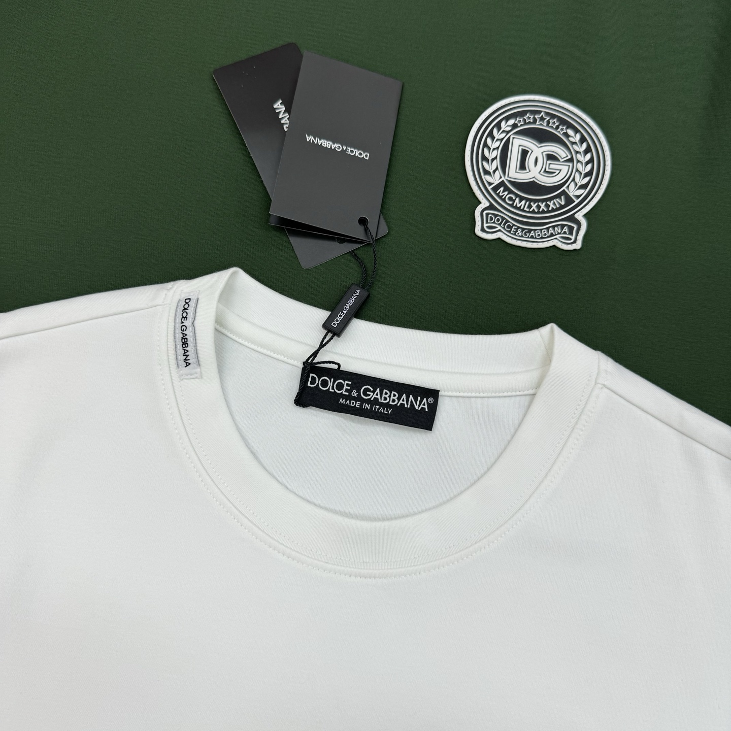 D&G*杜嘉班-纳25s男士莫代尔圆领短袖.经典推荐！优选300g莫代尔棉.婴儿的触碰感觉，入手必定回购