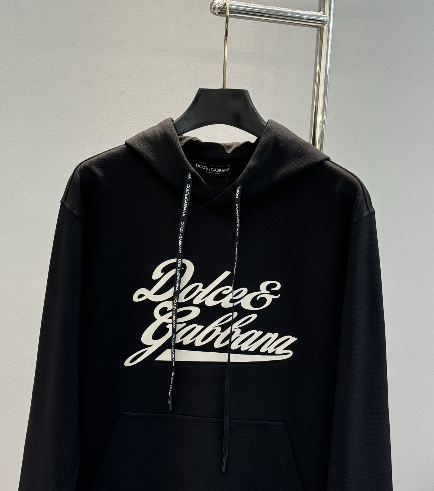 Dolce & Gabbana杜嘉班纳新品连帽卫衣.定制专属380g天丝面料，定制原版工艺螺纹，袖子.胸